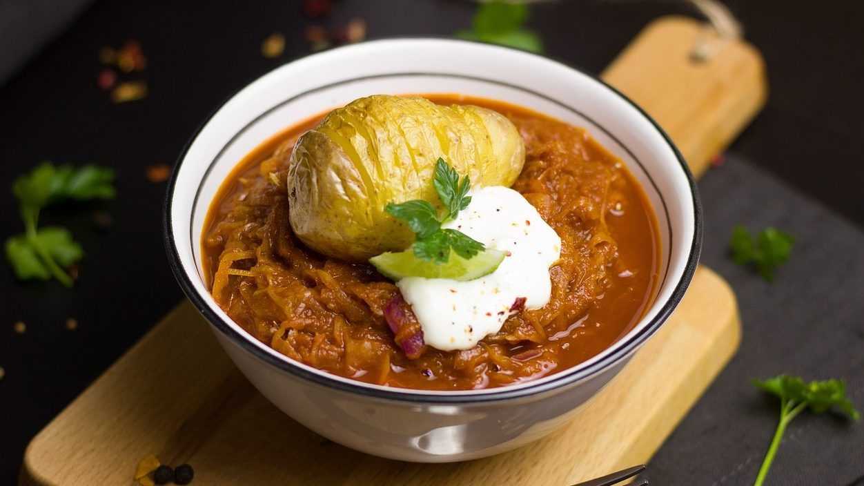 Er bakte poteter sunne?