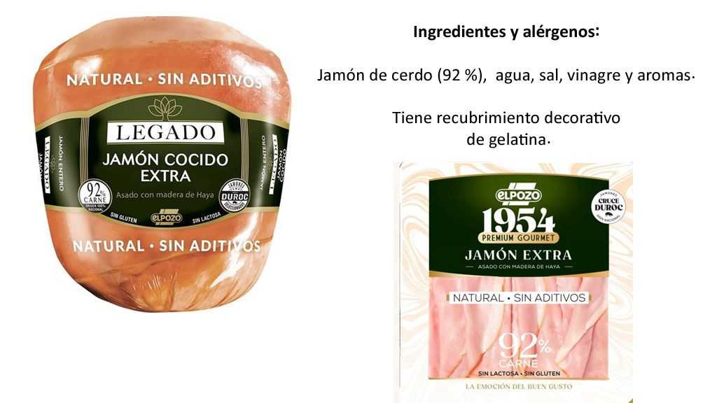 Ekstra kokt skinke Legado, fra El Pozo