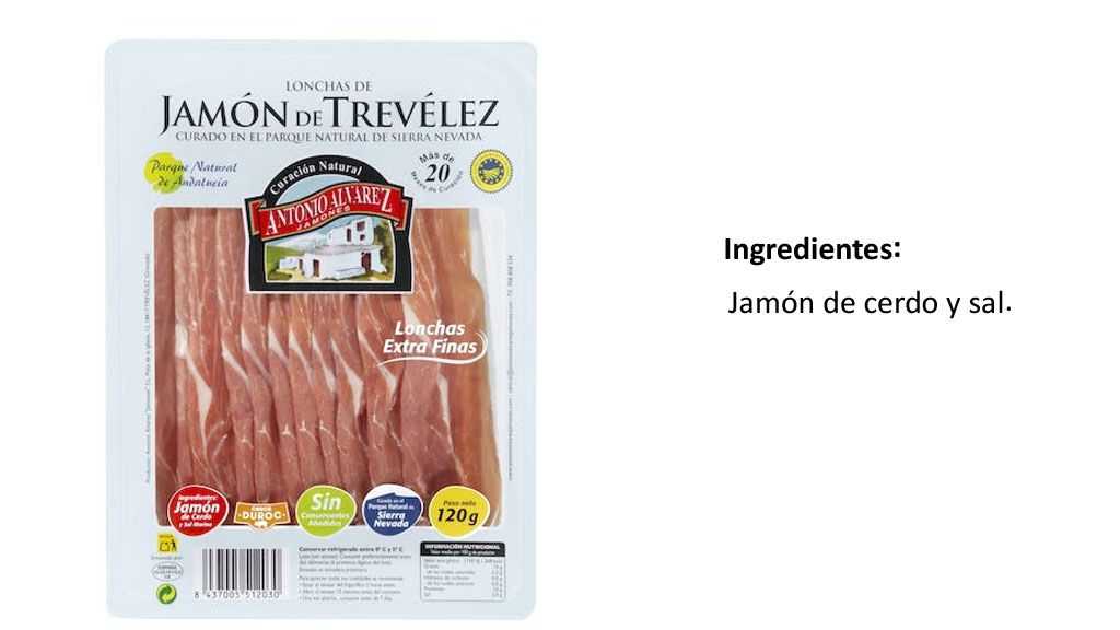Skinke fra Trévelez, fra Antonio Álvarez